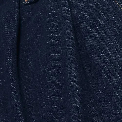 Women's Denim Mid Rise Wide Leg Culotte Jeans