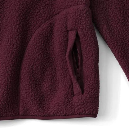 Women's Half Zip Cozy Sherpa Fleece Pullover
