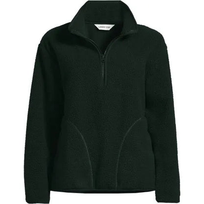 Women's Half Zip Cozy Sherpa Fleece Pullover