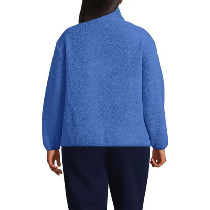 Women's Half Zip Cozy Sherpa Fleece Pullover