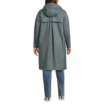 Women's Petite Squall Waterproof Slicker Raincoat