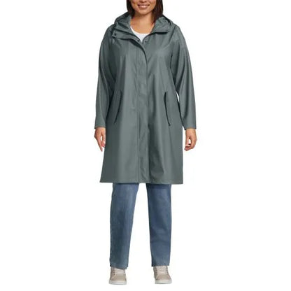 Women's Petite Squall Waterproof Slicker Raincoat