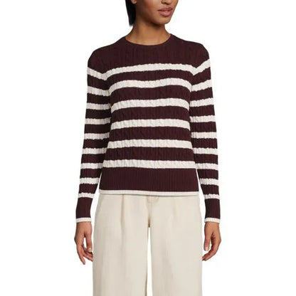 Women's Drifter Modern Cable Crew Sweater