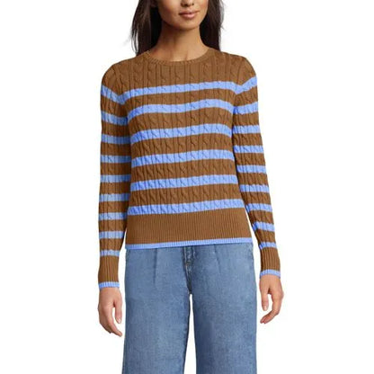 Women's Drifter Modern Cable Crew Sweater
