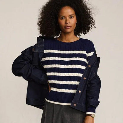 Women's Drifter Modern Cable Crew Sweater