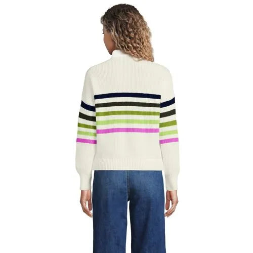 Women's Drifter Rugby with Woven Collar Sweater