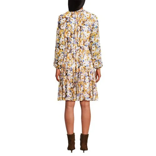 Women's Chiffon Above the Knee Adjustable Dress