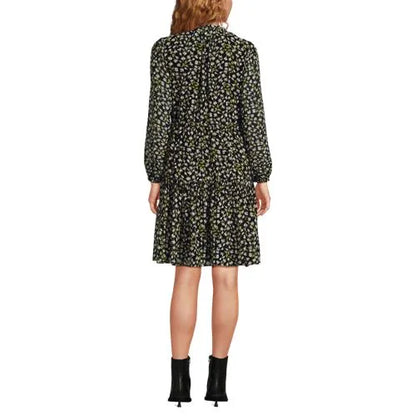 Women's Chiffon Above the Knee Adjustable Dress
