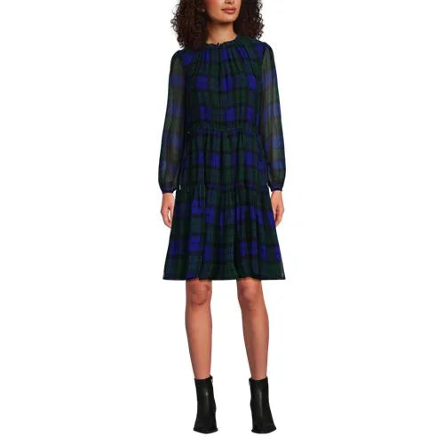 Women's Chiffon Above the Knee Adjustable Dress