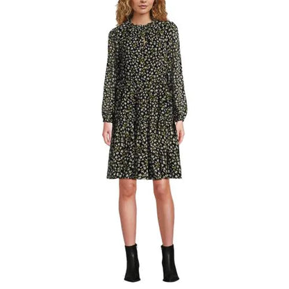 Women's Chiffon Above the Knee Adjustable Dress