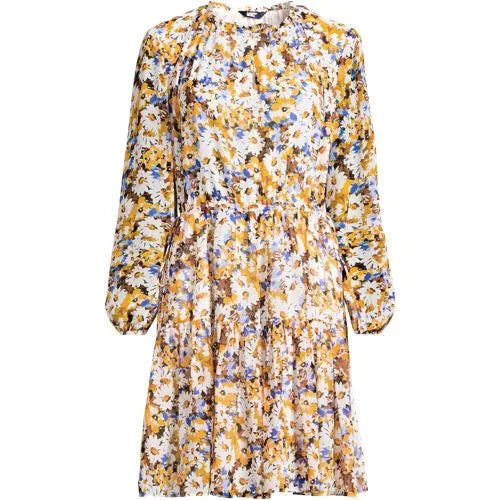 Women's Chiffon Above the Knee Adjustable Dress