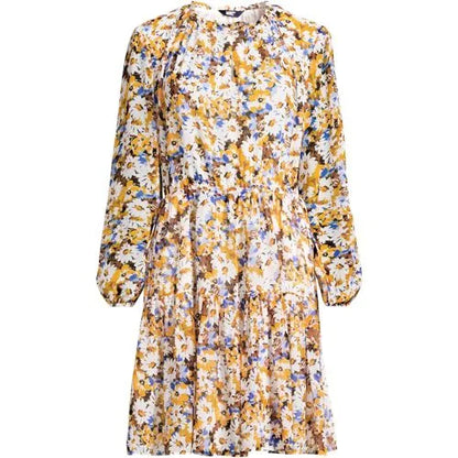 Women's Chiffon Above the Knee Adjustable Dress