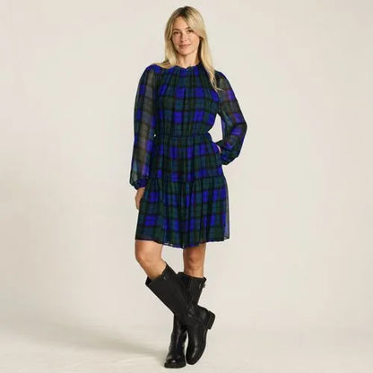 Women's Chiffon Above the Knee Adjustable Dress
