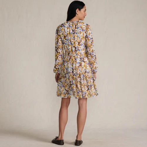 Women's Chiffon Above the Knee Adjustable Dress