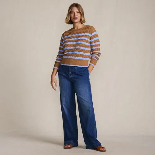 Women's Drifter Modern Cable Crew Sweater