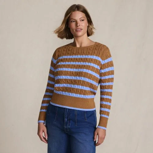 Women's Drifter Modern Cable Crew Sweater