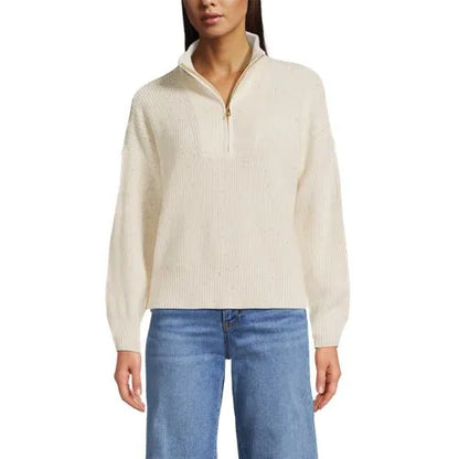 Women's Drifter Shaker Wedge Quarter Zip Sweater