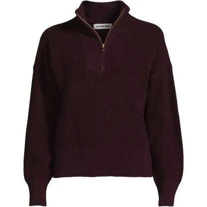 Women's Drifter Shaker Wedge Quarter Zip Sweater