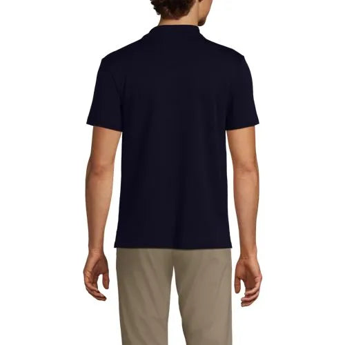School Uniform Men's Supima Short Sleeve Button Front Shirt
