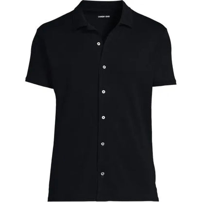 Men's Supima Short Sleeve Button Front Shirt