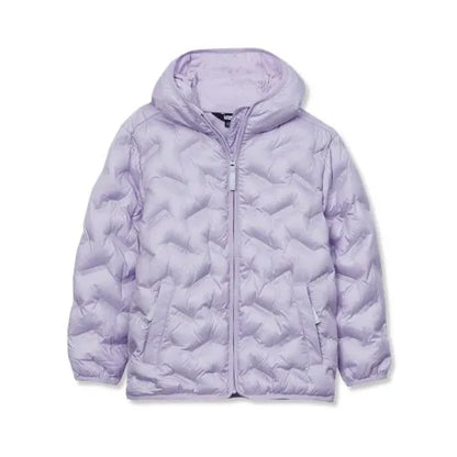 Kids Water Resistant Seamless Quilt Insulated Jacket