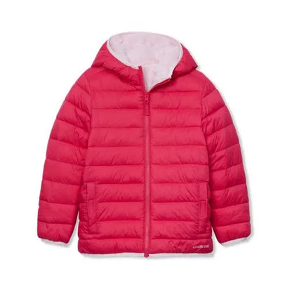 Girls FeatherFree™ Reversible Hooded Jacket