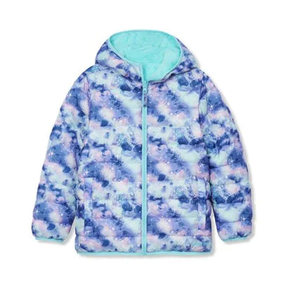 Girls FeatherFree™ Reversible Hooded Jacket