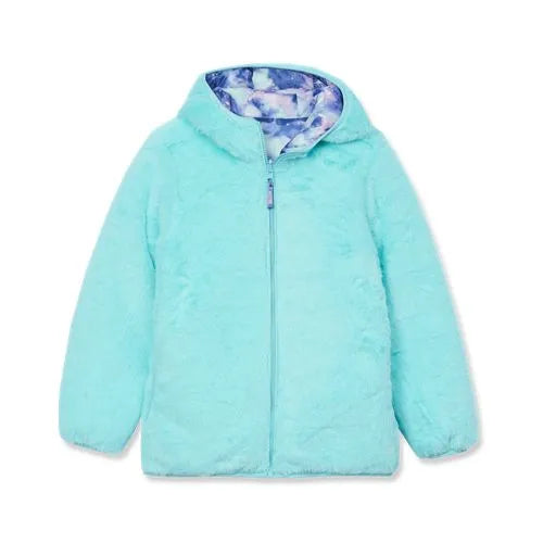 Girls FeatherFree™ Reversible Hooded Jacket