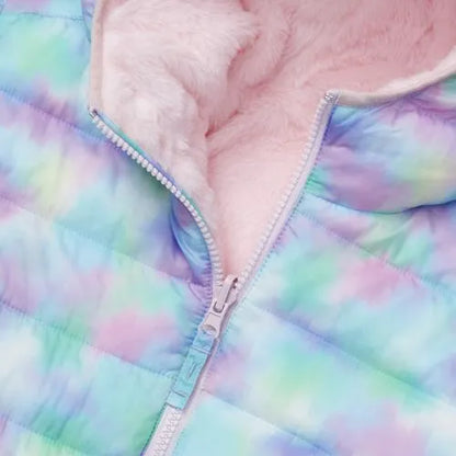 Girls FeatherFree™ Reversible Hooded Jacket
