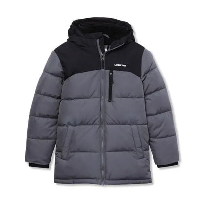Boys Water Resistant Sherpa Lined Coat