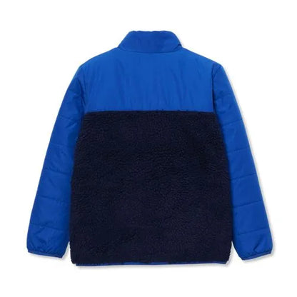 Kids Water Resistant Mixed Media Insulated Jacket