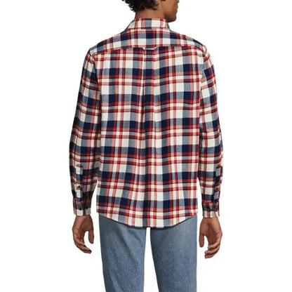 Men's Long Sleeve Flagship Flannel Shirt