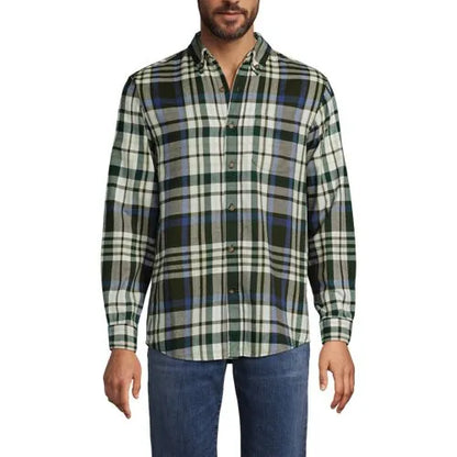 Men's Long Sleeve Flagship Flannel Shirt