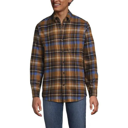 Men's Long Sleeve Flagship Flannel Shirt