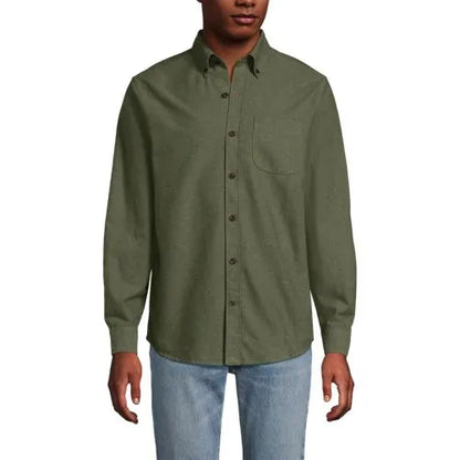 Men's Long Sleeve Flagship Flannel Shirt