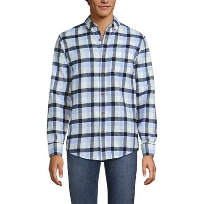 Men's Long Sleeve Flagship Flannel Shirt