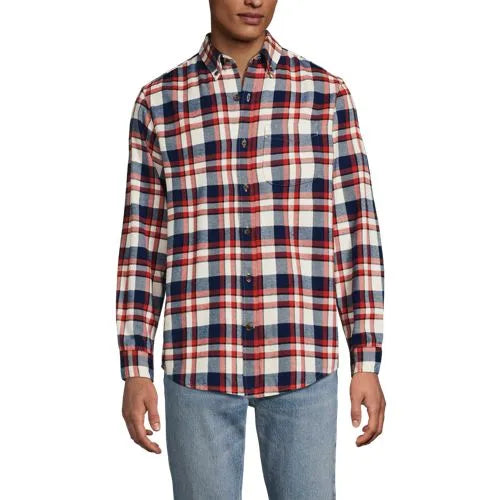 Men's Long Sleeve Flagship Flannel Shirt