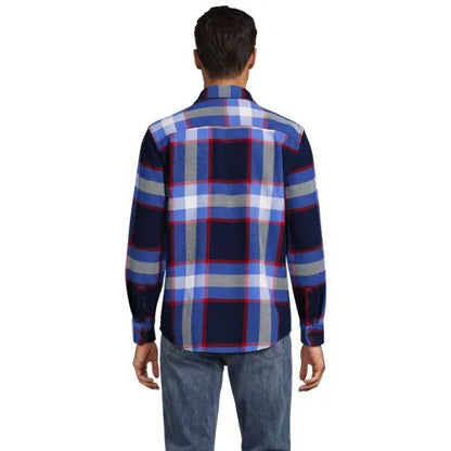 Men's Long Sleeve Authentic Flannel Shirt