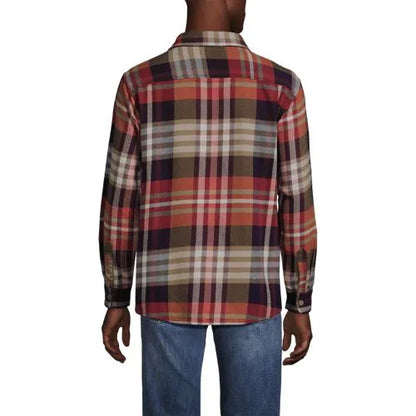 Men's Long Sleeve Authentic Flannel Shirt