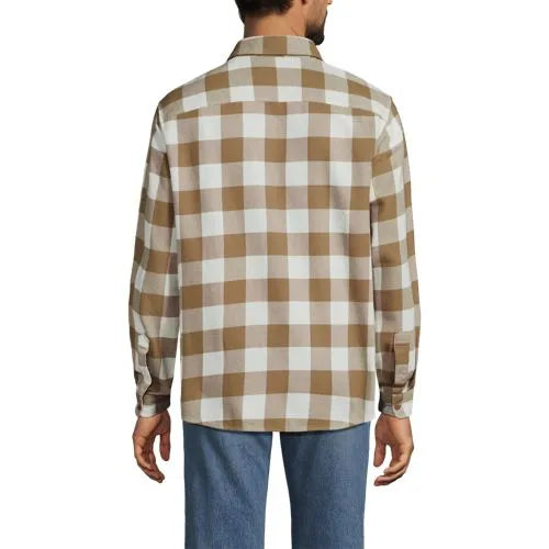 Men's Long Sleeve Authentic Flannel Shirt