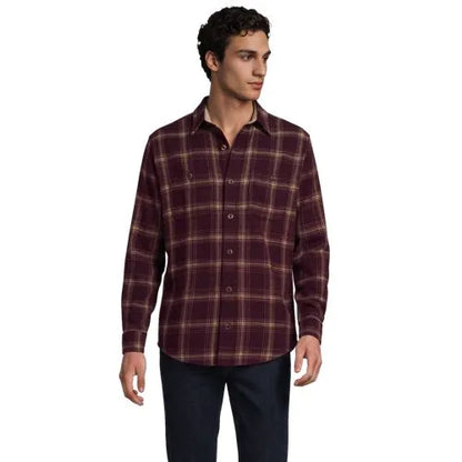 Men's Long Sleeve Authentic Flannel Shirt