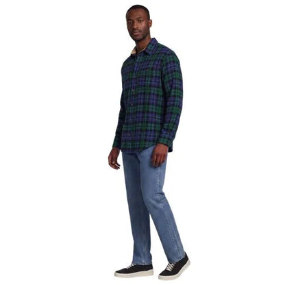 Men's Long Sleeve Authentic Flannel Shirt