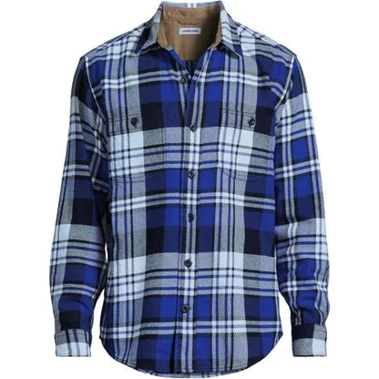 Men's Long Sleeve Authentic Flannel Shirt