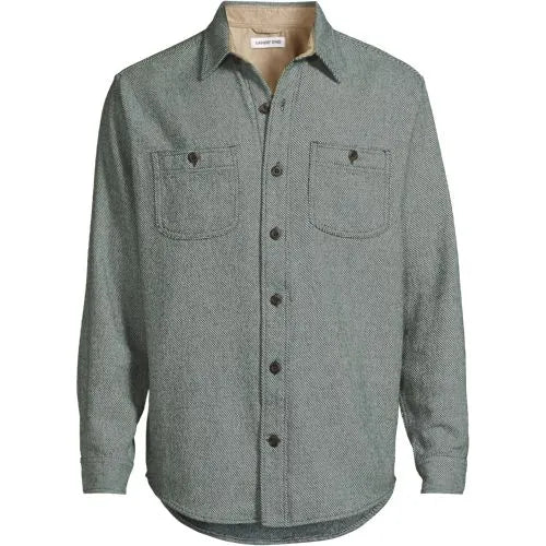Men's Long Sleeve Authentic Flannel Shirt