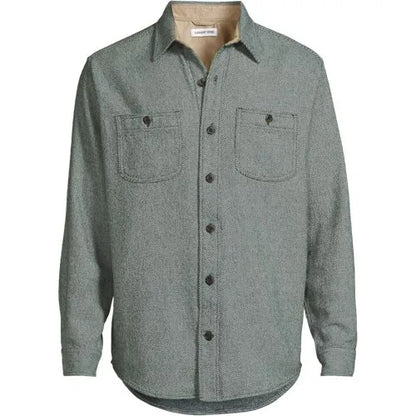 Men's Long Sleeve Authentic Flannel Shirt
