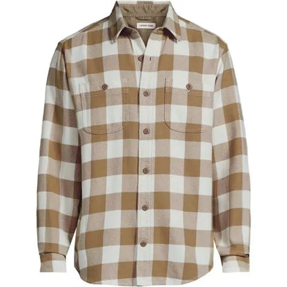Men's Long Sleeve Authentic Flannel Shirt