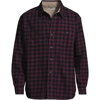 Men's Long Sleeve Authentic Flannel Shirt