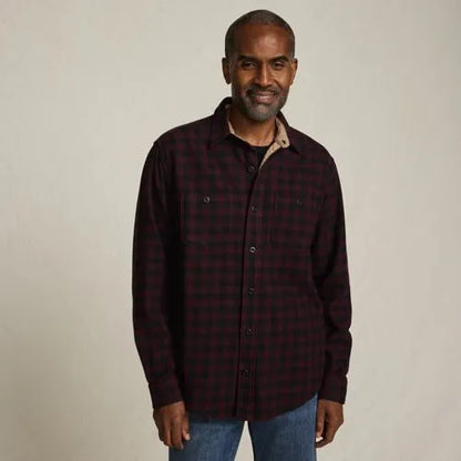 Men's Long Sleeve Authentic Flannel Shirt