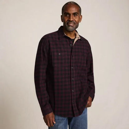 Men's Long Sleeve Authentic Flannel Shirt