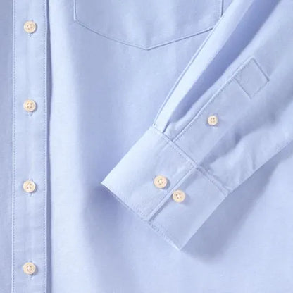 Women's Oversized Oxford Button Front Shirt
